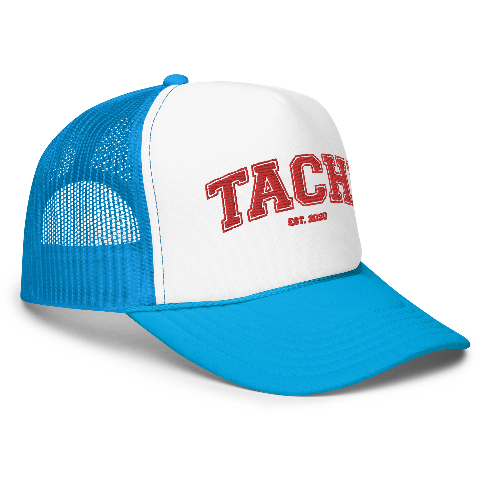 TACHI- Varisty trucker hat (BLUE)